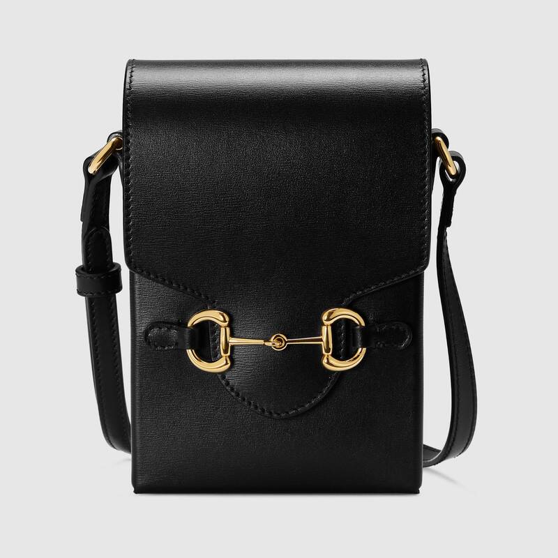 Gucci Horsebit 1955 Mini Shoulder Bag 625615 Black